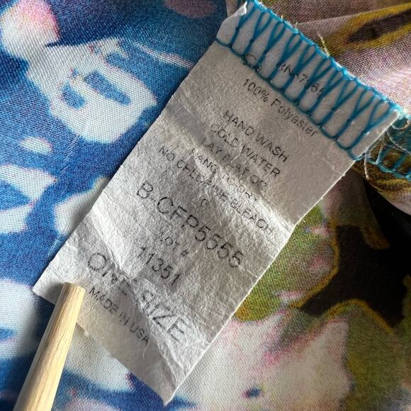 Elan Beach Top Cover Up Sheer Bell Sleeve One Size Boho Beach Vacations - Picture 5 of 7